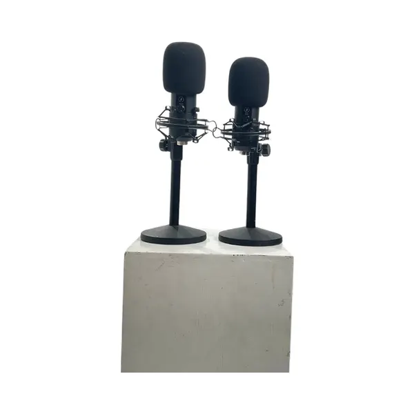 2 micrófonos USB